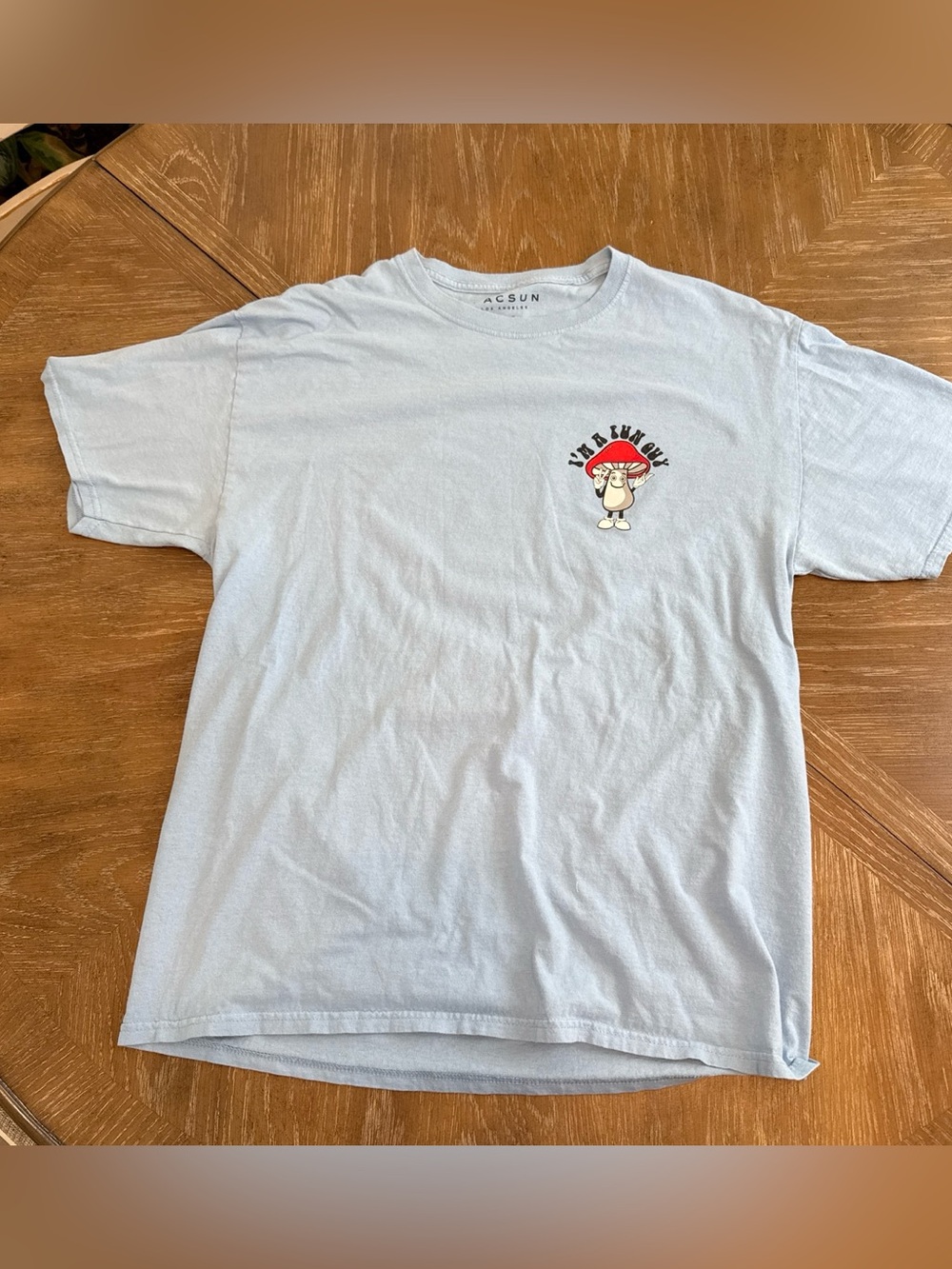 PacSun Mushroom I'm a Fun Guy tee shirt